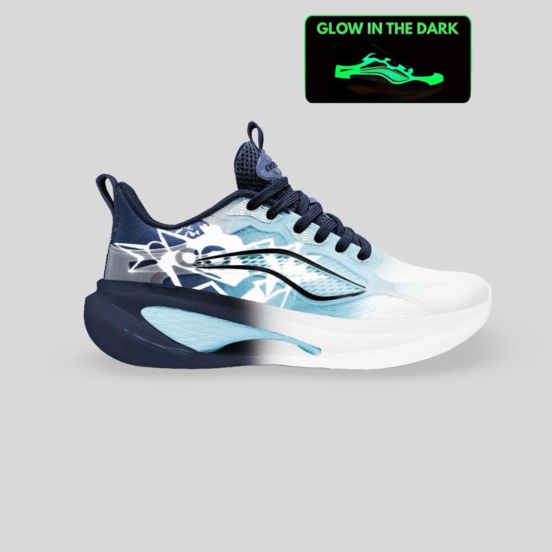 COLUMBUS Mesh Lace Up Men's Sports Shoes X-FACTOR NVY-L.SKY